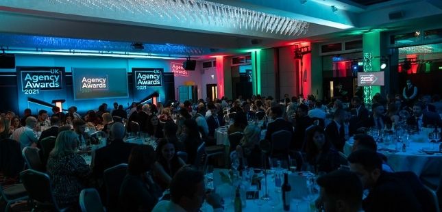 Shot of a crowded awards ceremony