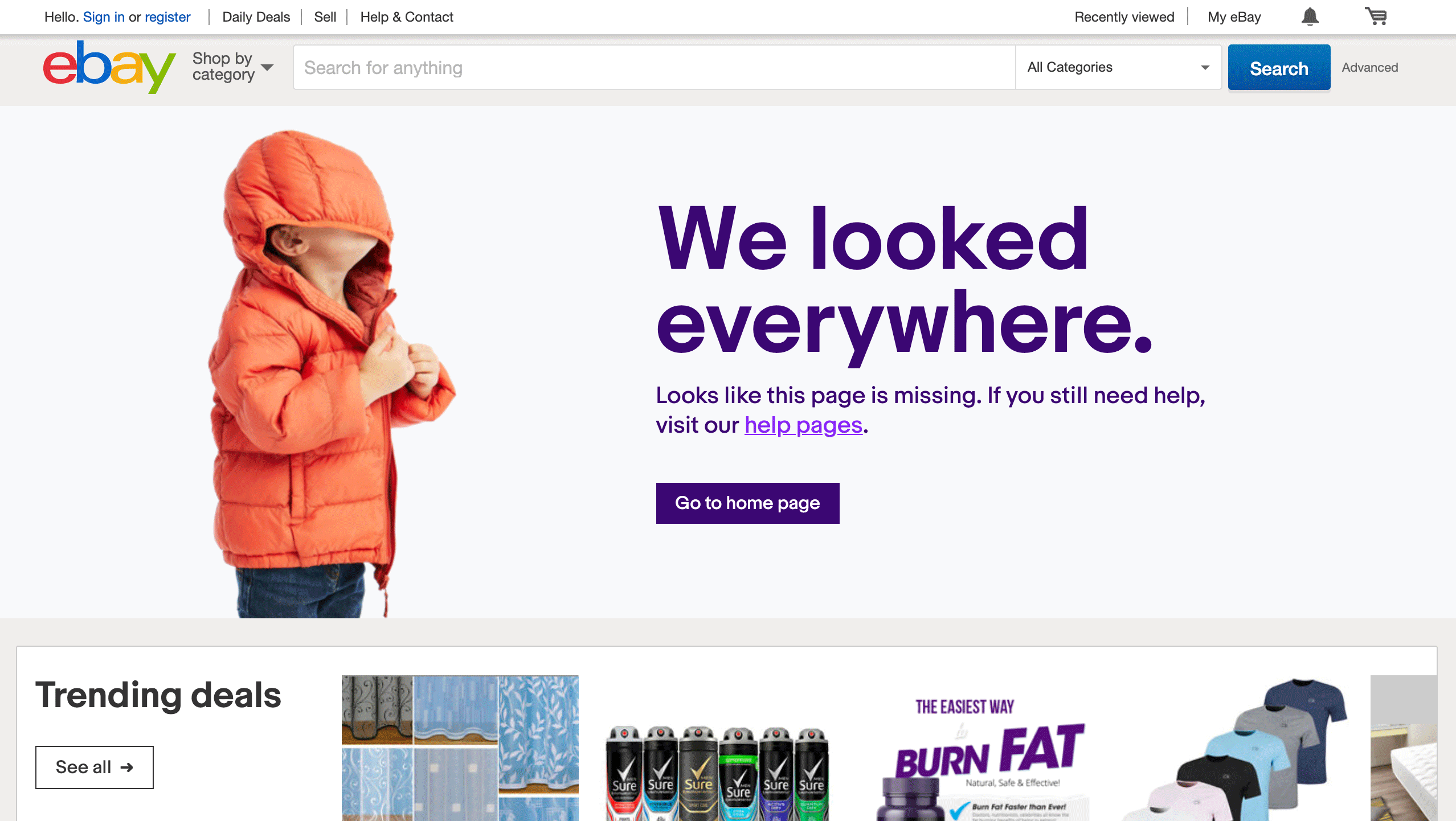 ebay microcopy