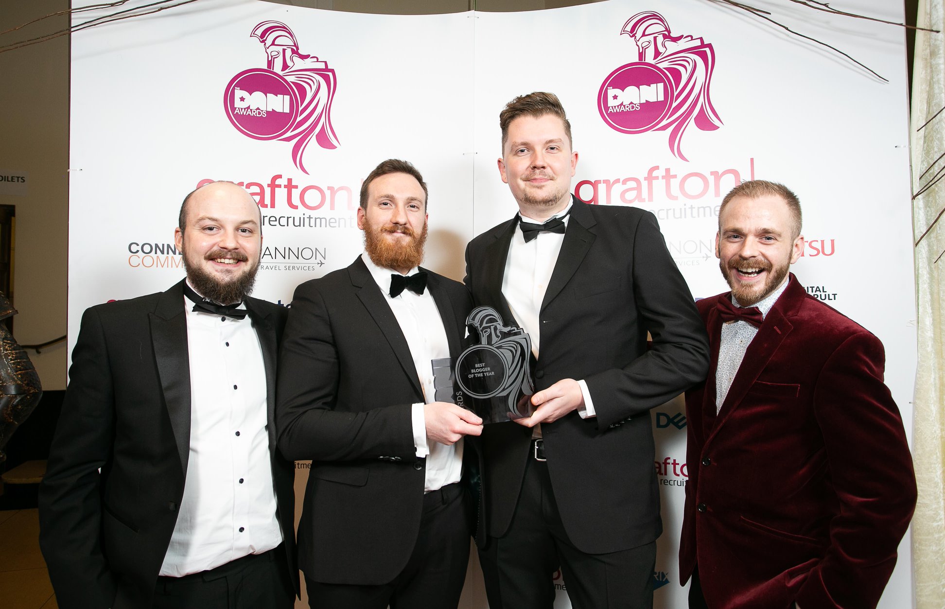 Fathom team members at DANI Awards 2019