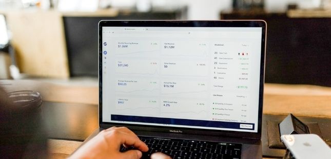 google analytics interface