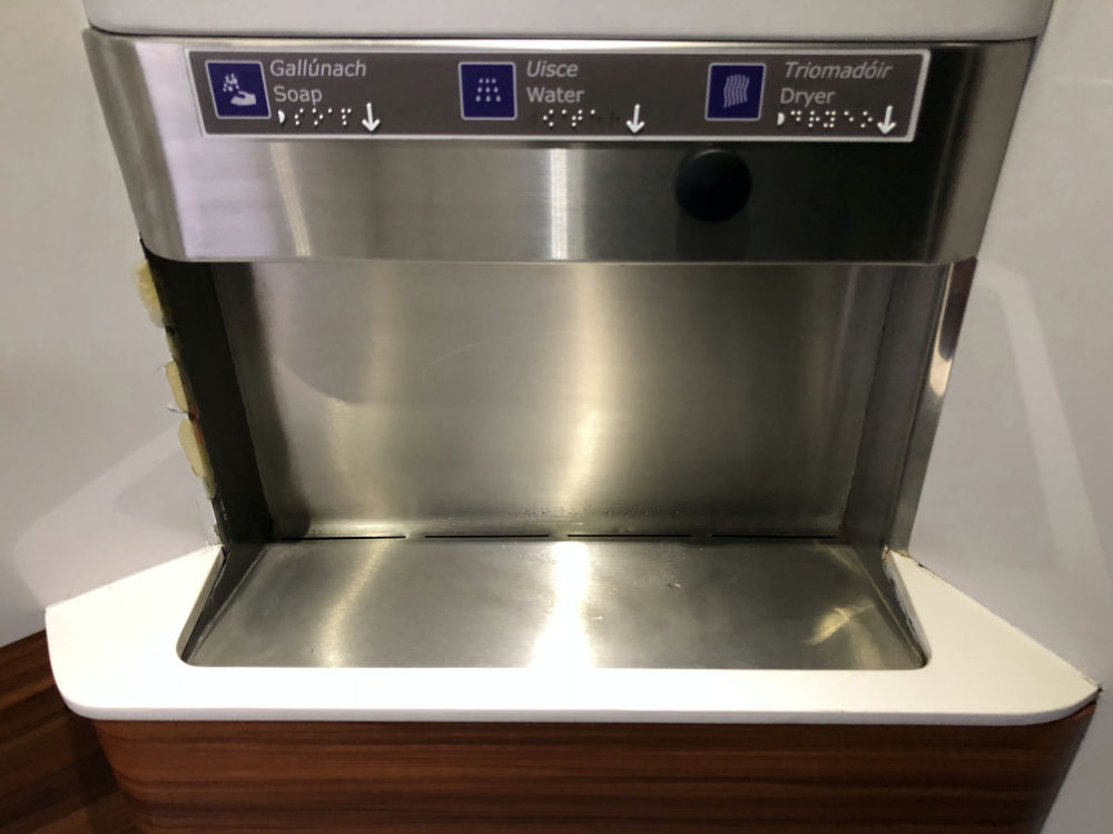 Sink on Enterprise train