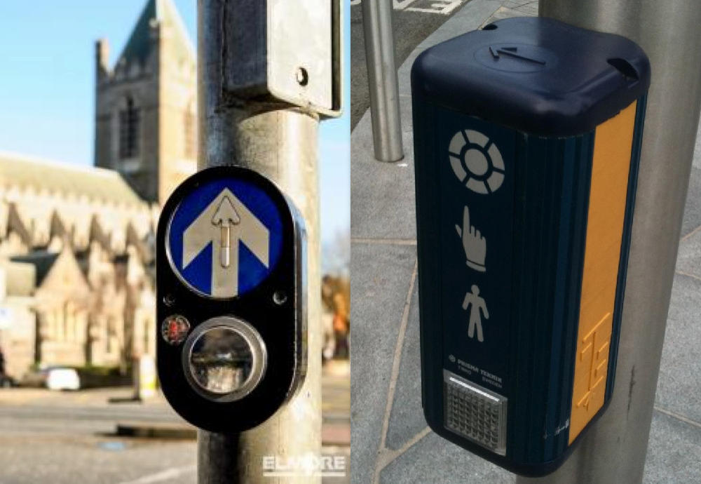 Various road-crossing interfaces