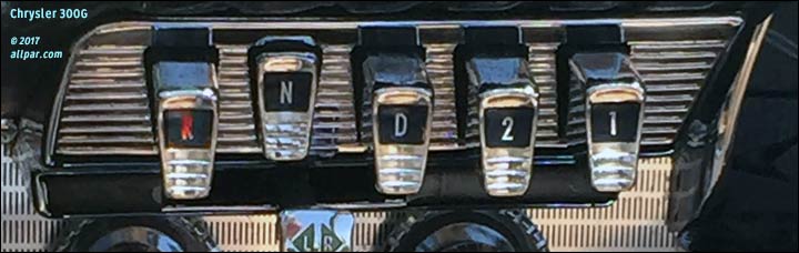Chrysler push button transmission